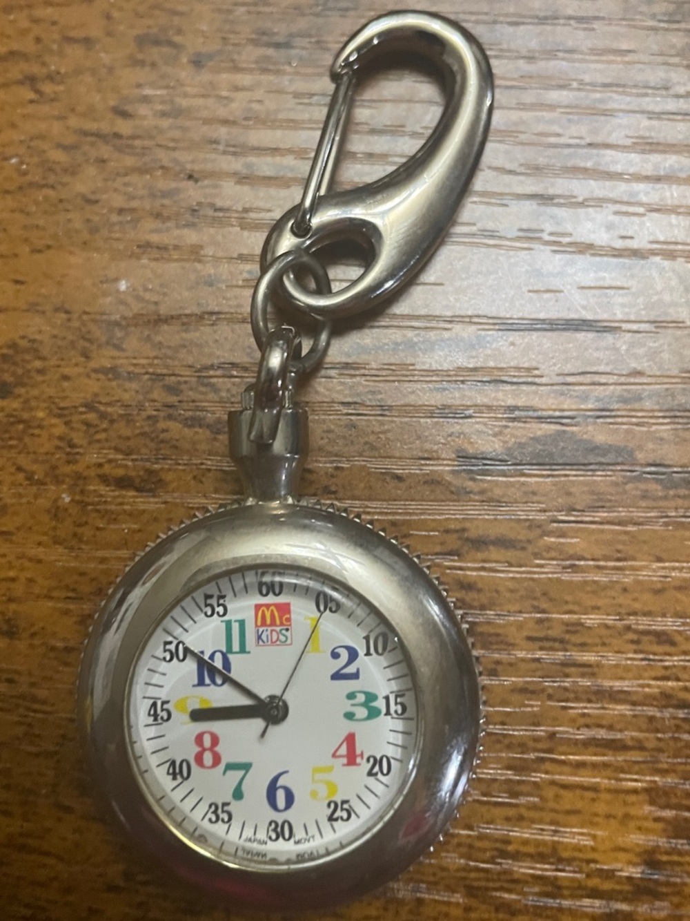 Rare Vintage McKids Mc Kids McDonalds Quartz Stainless Watch MK1000 Works Great